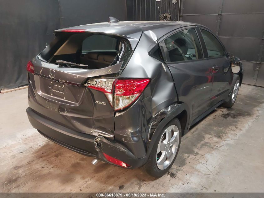 2020 HONDA HR-V LX - 3CZRU6H37LG700394