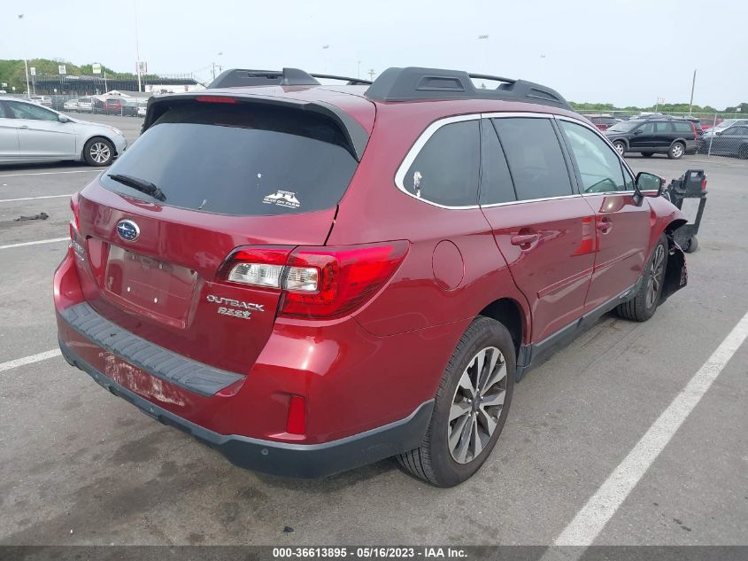 2017 SUBARU OUTBACK LIMITED - 4S4BSANC2H3349369