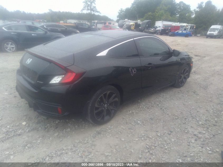 2020 HONDA CIVIC COUPE SPORT - 2HGFC4B87LH302981