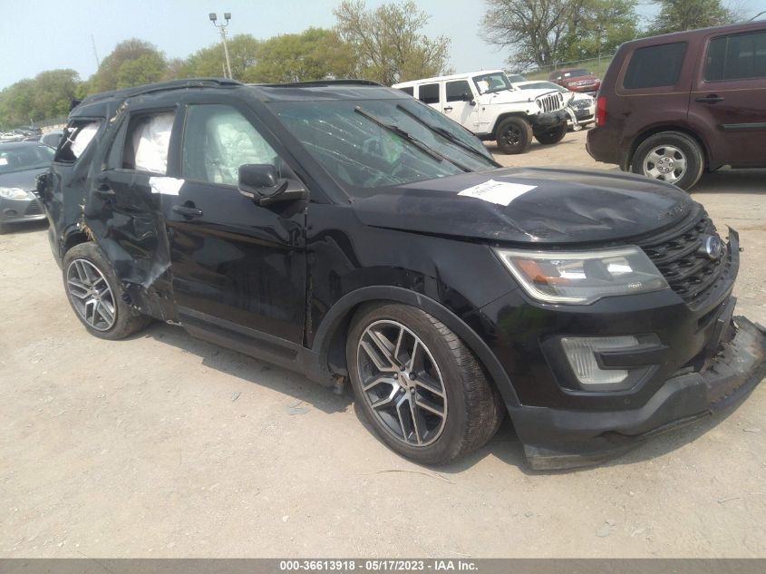 2017 FORD EXPLORER SPORT - 1FM5K8GT6HGA18516