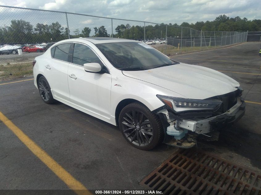 2022 ACURA ILX PACKAGE - 19UDE2F88NA005459