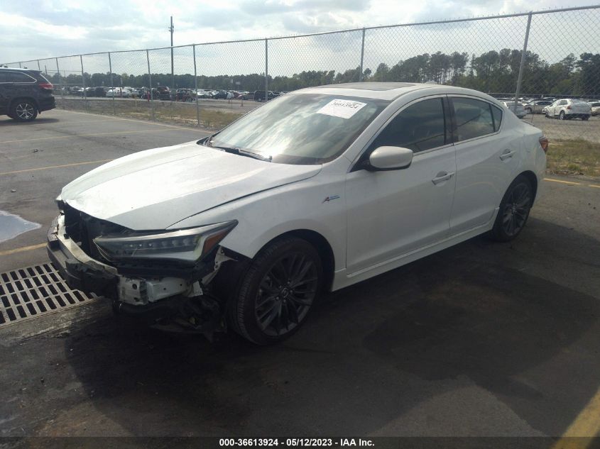 2022 ACURA ILX PACKAGE - 19UDE2F88NA005459