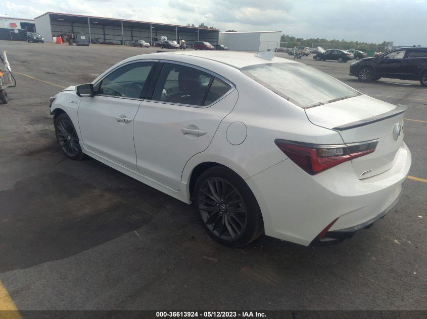 2022 ACURA ILX PACKAGE - 19UDE2F88NA005459