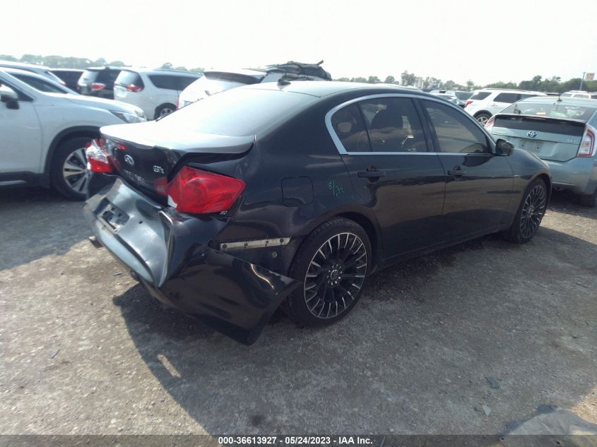 2013 INFINITI G37 SEDAN X JN1CV6AR1DM770613
