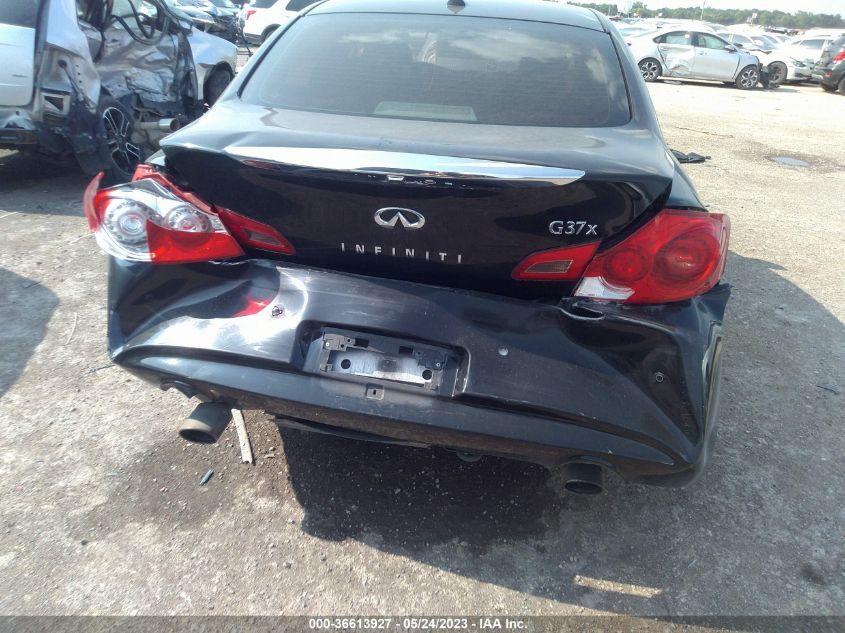2013 INFINITI G37 SEDAN X JN1CV6AR1DM770613