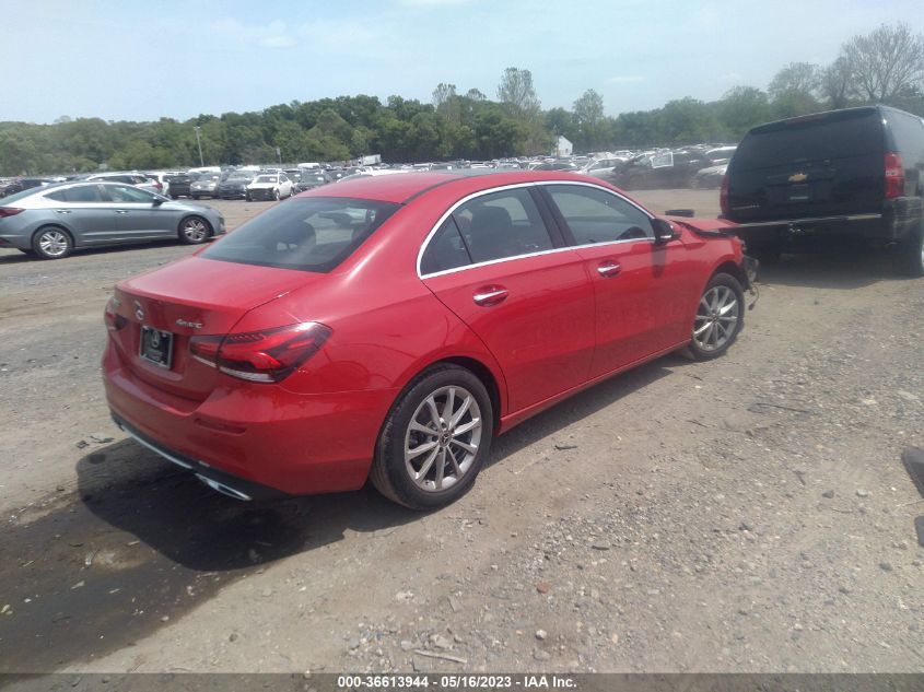 2020 MERCEDES-BENZ A-CLASS A 220 WDD3G4FB7LW037305