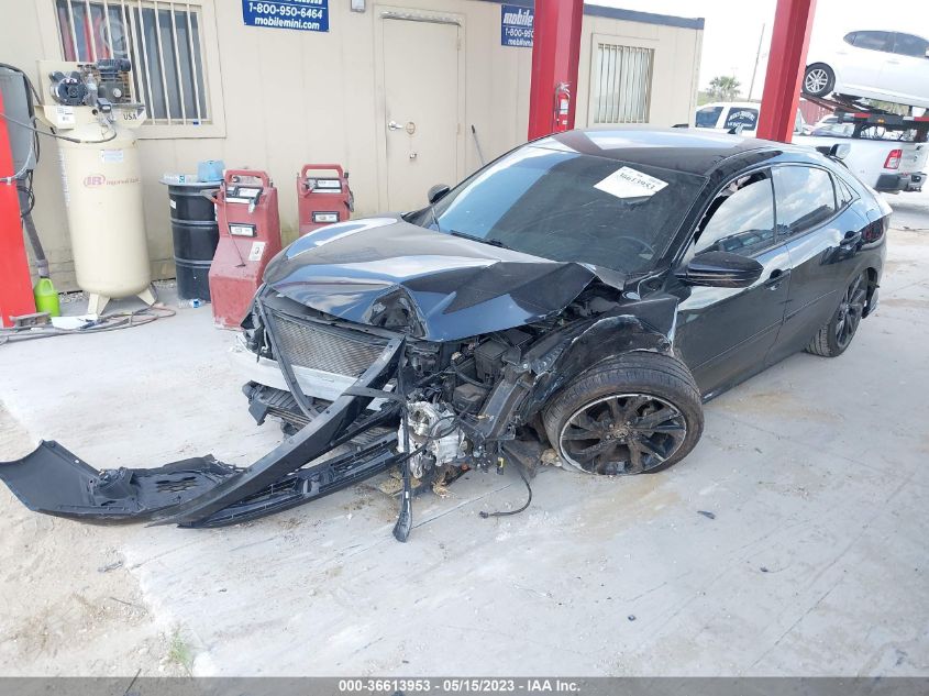 2018 HONDA CIVIC HATCHBACK SPORT - SHHFK7H49JU203829