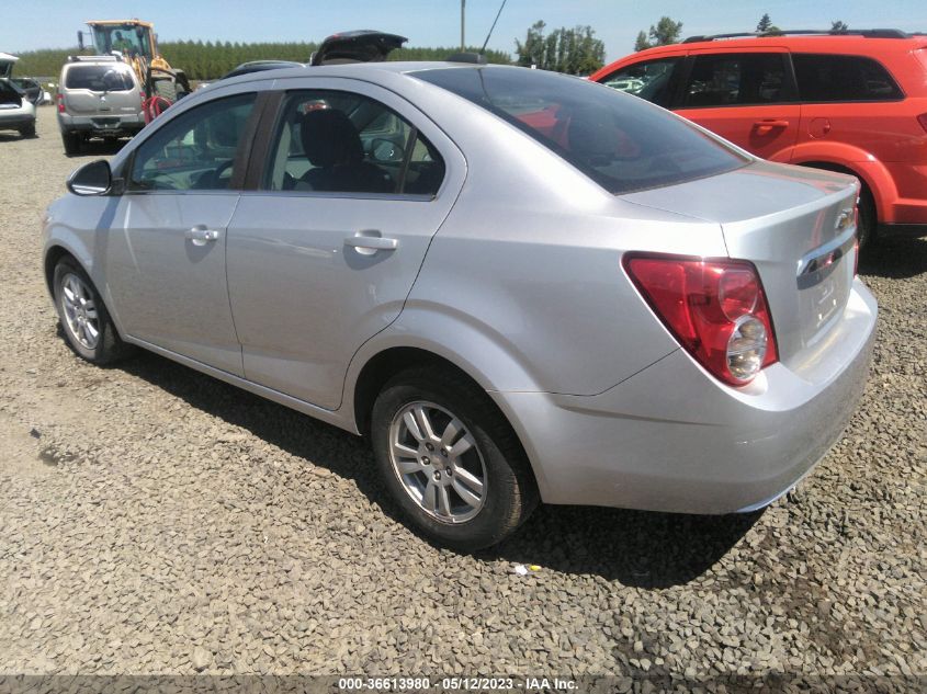 2015 CHEVROLET SONIC LT - 1G1JC5SH5F4161627