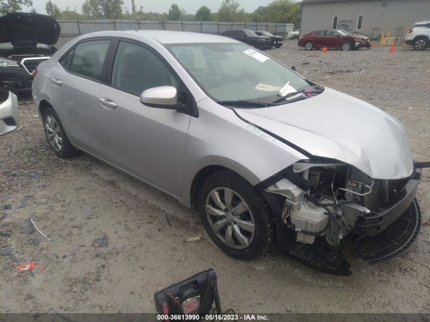 2015 TOYOTA COROLLA L/LE/S/S PLUS/LE PLUS - 2T1BURHE2FC332148