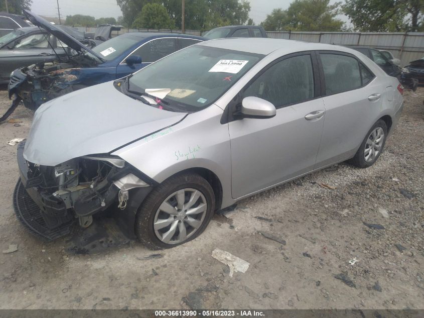 2015 TOYOTA COROLLA L/LE/S/S PLUS/LE PLUS - 2T1BURHE2FC332148