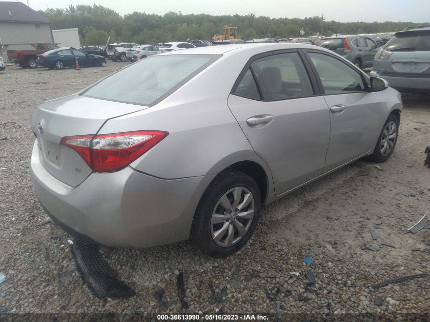 2015 TOYOTA COROLLA L/LE/S/S PLUS/LE PLUS - 2T1BURHE2FC332148