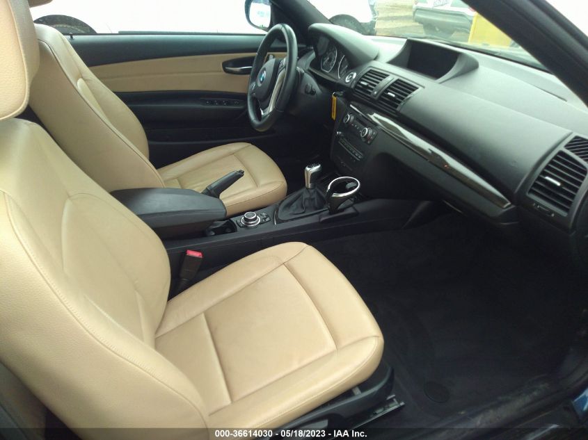 2013 BMW 1 SERIES 128I WBAUL7C56DVE87691