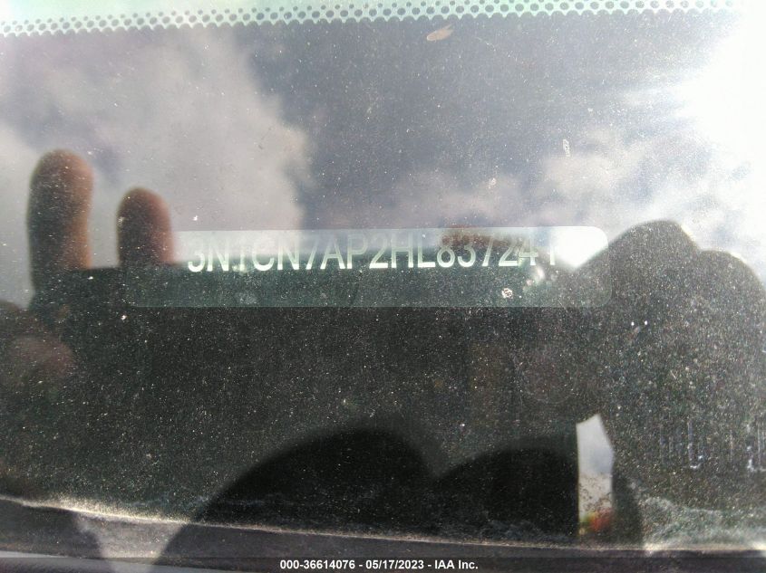 2017 NISSAN VERSA SEDAN SV - 3N1CN7AP2HL837241