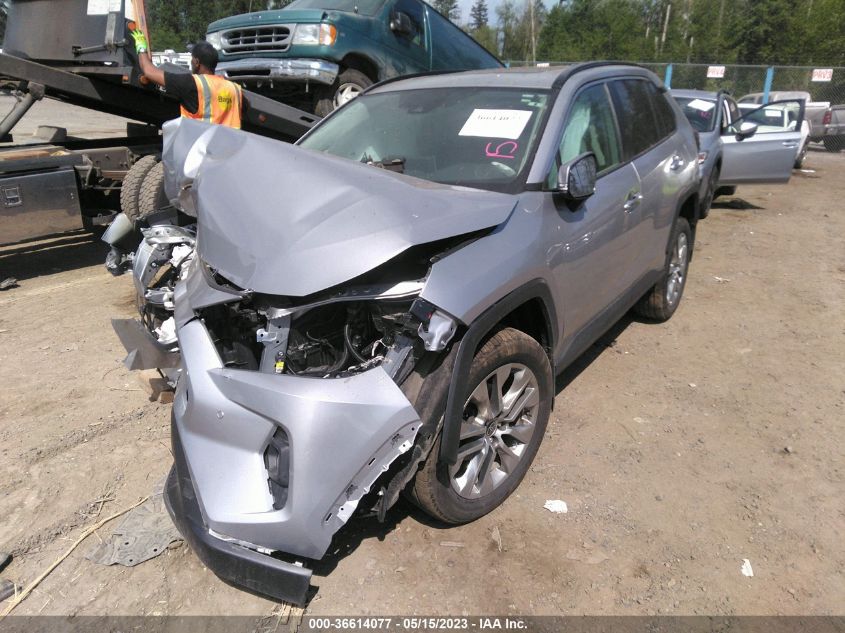 VIN 2T3N1RFV6NC260465 2022 TOYOTA RAV4 no.2