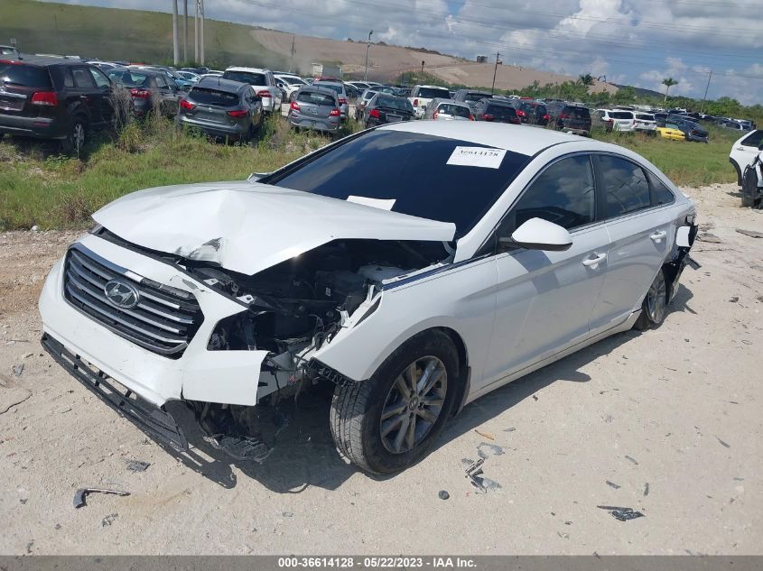 2015 HYUNDAI SONATA 2.4L SE - 5NPE24AF7FH147017