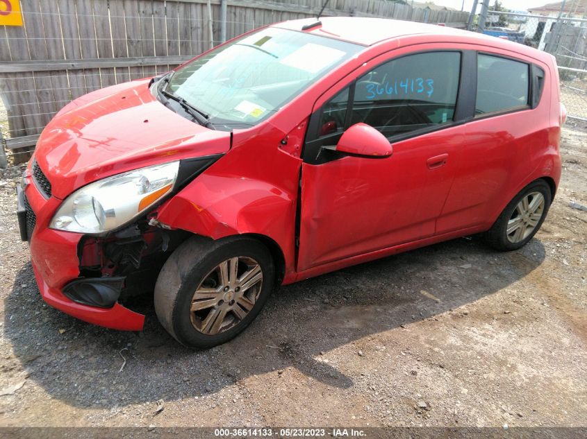 2014 CHEVROLET SPARK LT - KL8CD6S97EC452218
