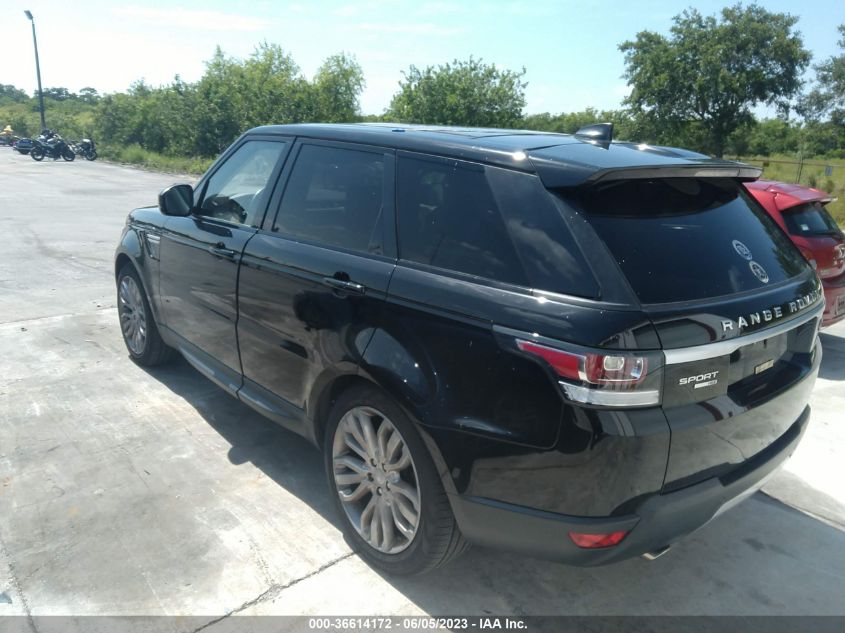 2017 LAND ROVER RANGE ROVER SPORT HSE - SALWR2FV1HA156805