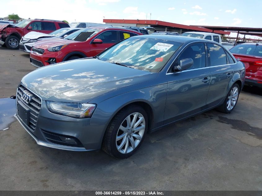 2013 AUDI A4 PREMIUM PLUS - WAUEFAFL7DA109158