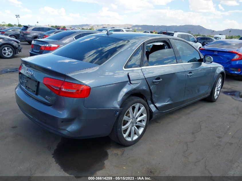 2013 AUDI A4 PREMIUM PLUS - WAUEFAFL7DA109158