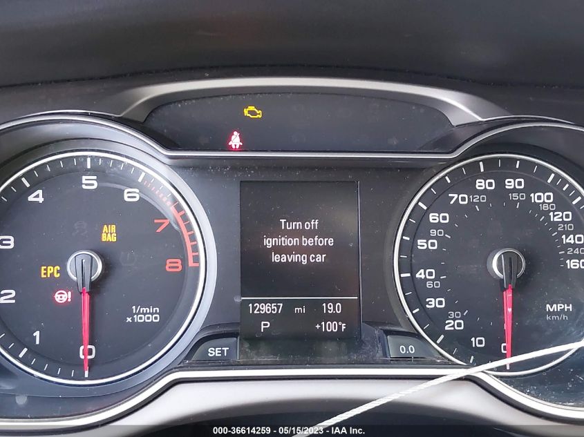 2013 AUDI A4 PREMIUM PLUS - WAUEFAFL7DA109158