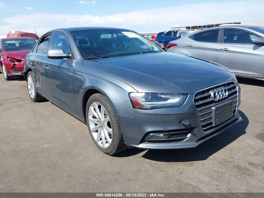 2013 AUDI A4 PREMIUM PLUS - WAUEFAFL7DA109158