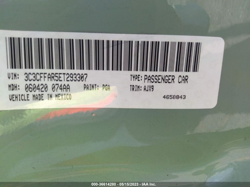 2014 FIAT 500 POP - 3C3CFFAR5ET293307