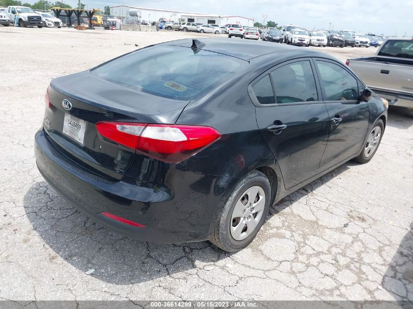 2015 KIA FORTE LX - KNAFK4A61F5415769