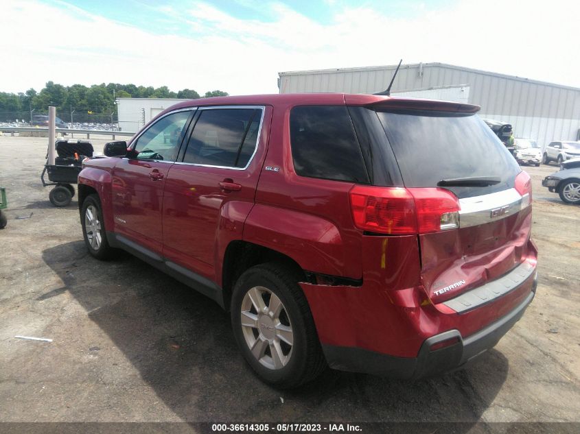 2013 GMC TERRAIN SLE - 2GKALMEK0D6373344