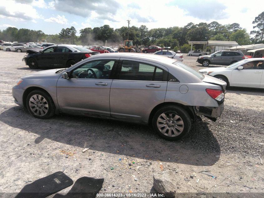 2013 CHRYSLER 200 LX - 1C3CCBABXDN686416