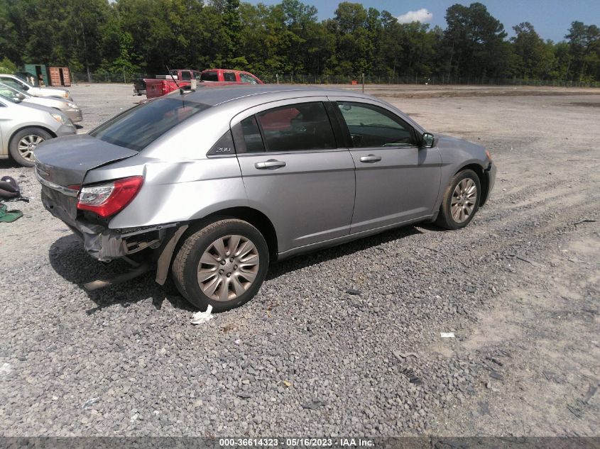 2013 CHRYSLER 200 LX - 1C3CCBABXDN686416