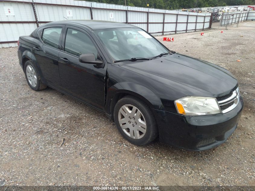 2013 DODGE AVENGER SE - 1C3CDZAB7DN677548