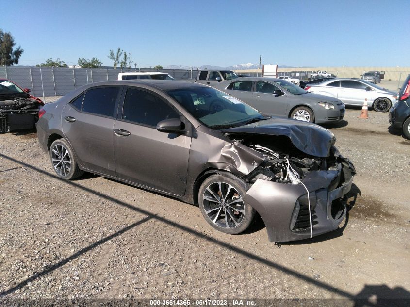 2017 TOYOTA COROLLA SE - 2T1BURHE1HC763938