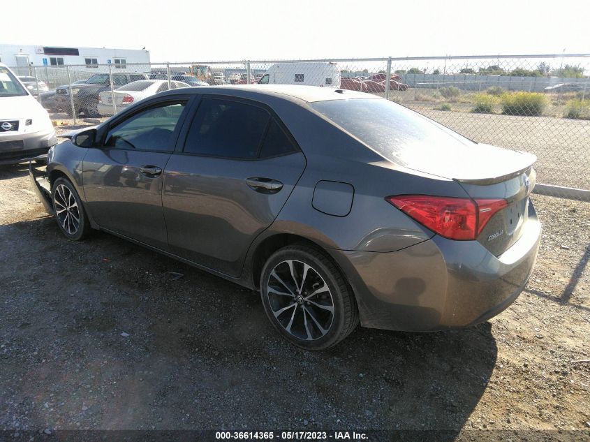 2017 TOYOTA COROLLA SE - 2T1BURHE1HC763938