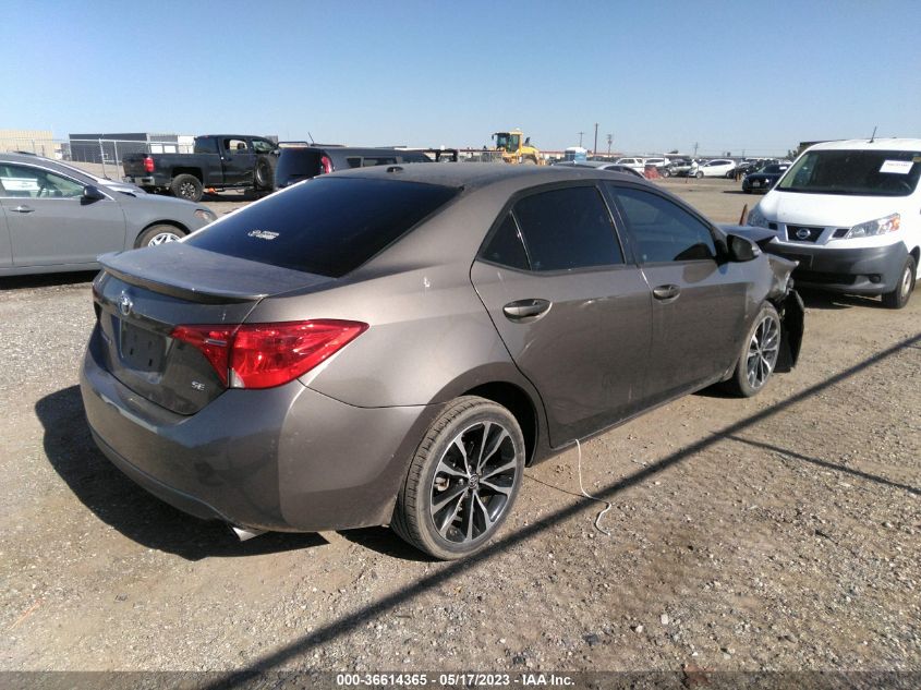 2017 TOYOTA COROLLA SE - 2T1BURHE1HC763938