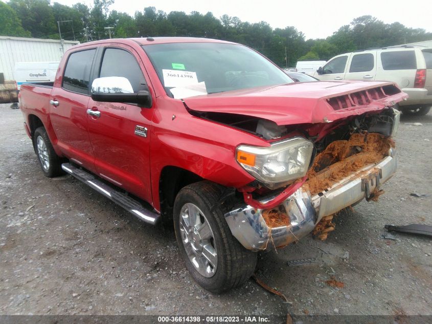 2014 TOYOTA TUNDRA 4WD TRUCK PLATINUM/1794 - 5TFAW5F13EX367389