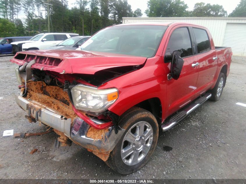 2014 TOYOTA TUNDRA 4WD TRUCK PLATINUM/1794 5TFAW5F13EX367389