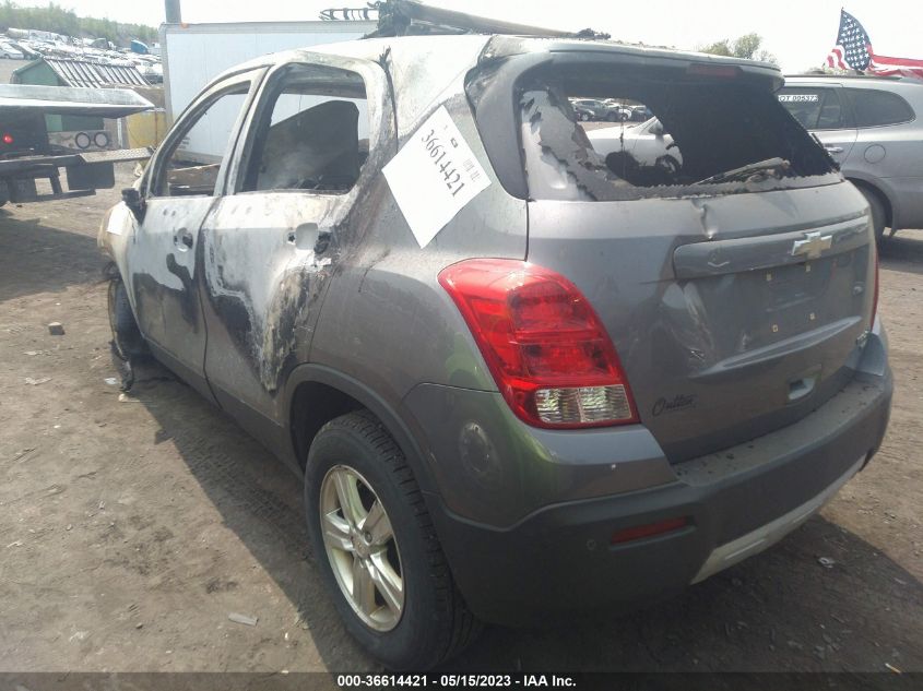2015 CHEVROLET TRAX LT - KL7CJRSB6FB079388