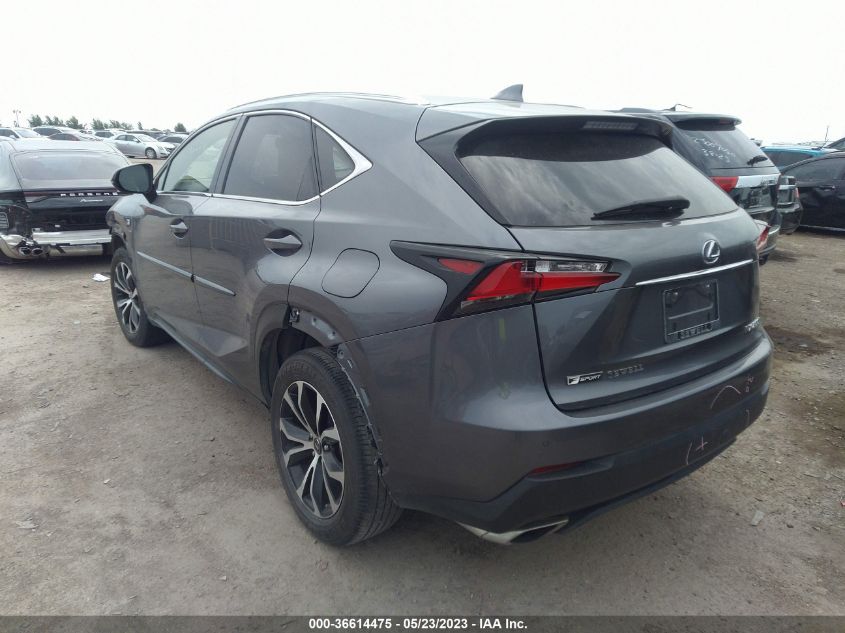 2017 LEXUS NX NX TURBO - JTJBARBZ3H2114366