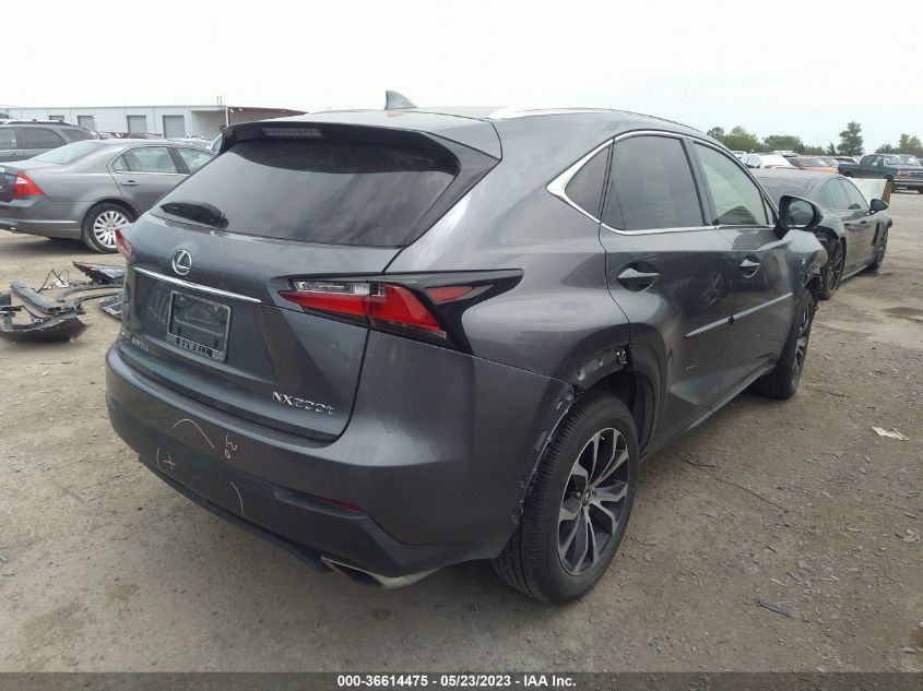 2017 LEXUS NX NX TURBO - JTJBARBZ3H2114366