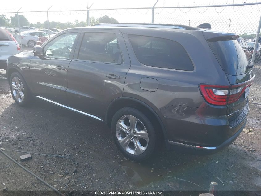 2015 DODGE DURANGO LIMITED - 1C4RDHDGXFC837041