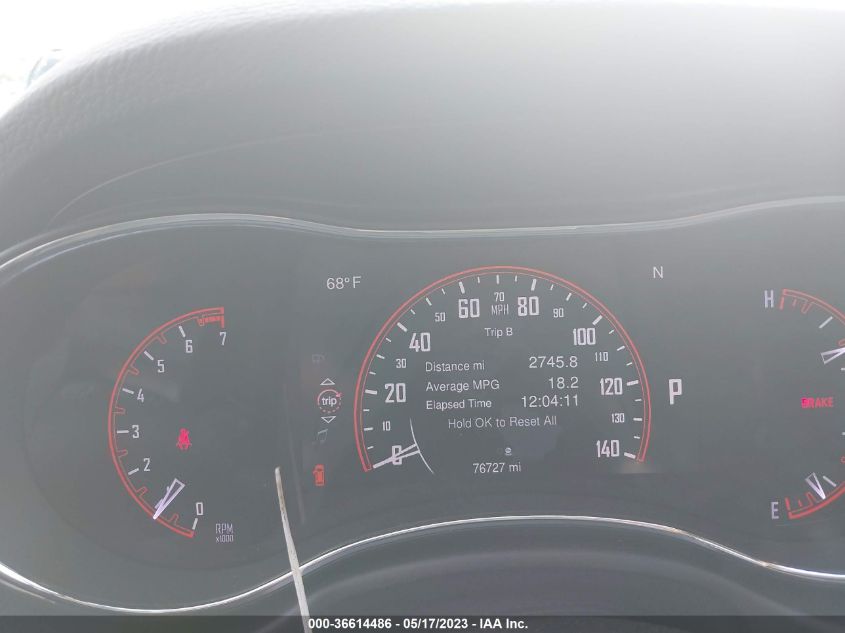 2015 DODGE DURANGO LIMITED - 1C4RDHDGXFC837041