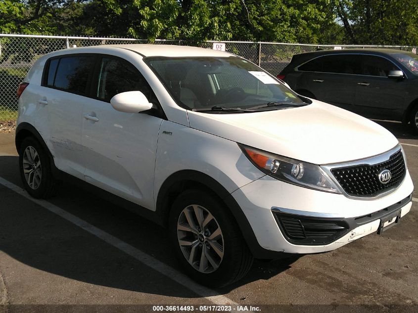 2016 KIA SPORTAGE LX - KNDPBCAC4G7835829