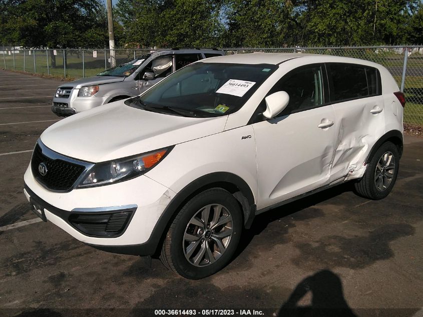 2016 KIA SPORTAGE LX - KNDPBCAC4G7835829