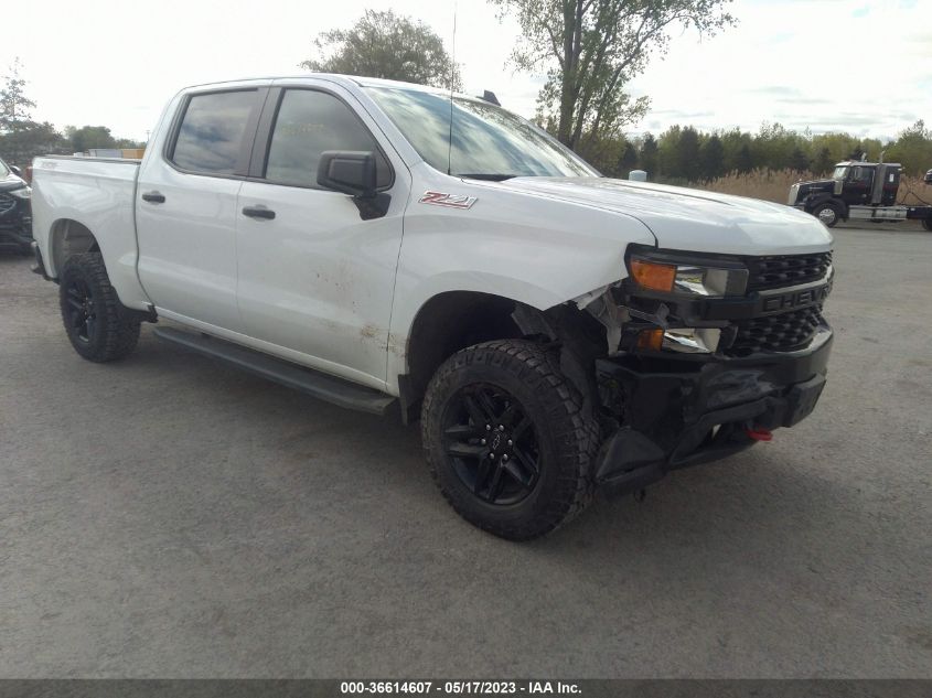 2021 CHEVROLET SILVERADO 1500 CUSTOM TRAIL BOSS - 1GCPYCEF4MZ319490