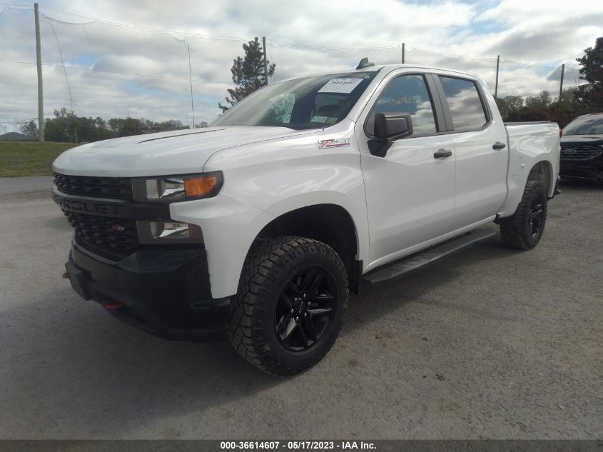 2021 CHEVROLET SILVERADO 1500 CUSTOM TRAIL BOSS - 1GCPYCEF4MZ319490