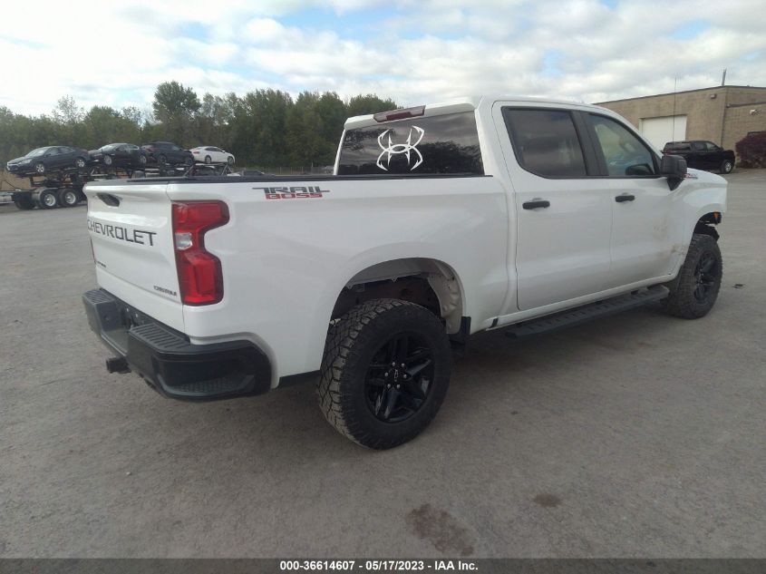 2021 CHEVROLET SILVERADO 1500 CUSTOM TRAIL BOSS - 1GCPYCEF4MZ319490