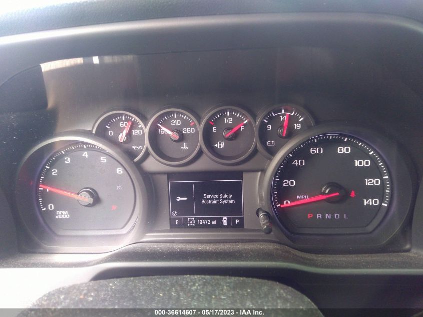 2021 CHEVROLET SILVERADO 1500 CUSTOM TRAIL BOSS - 1GCPYCEF4MZ319490