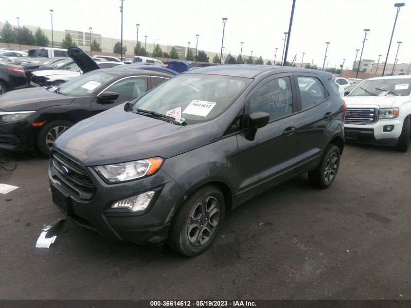 2021 FORD ECOSPORT S - MAJ6S3FL0MC433142