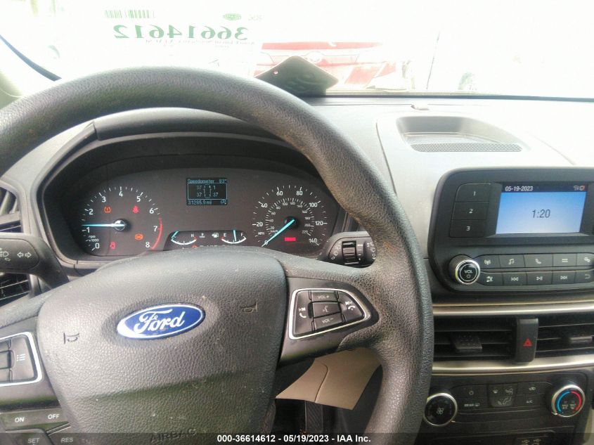 2021 FORD ECOSPORT S - MAJ6S3FL0MC433142