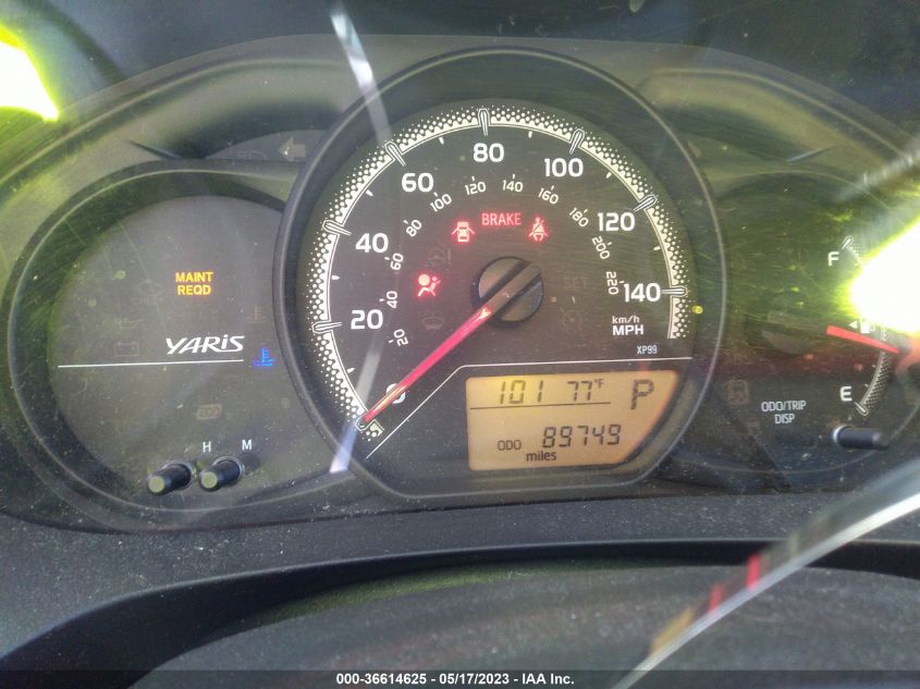 2015 TOYOTA YARIS L/SE/LE - VNKKTUD31FA027486